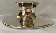 Asprey, George V, Silver Capstan Inkwell. Birmingham 1916 Asprey & Co. Ltd.