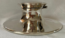 Asprey, George V, Silver Capstan Inkwell. Birmingham 1916 Asprey & Co. Ltd.