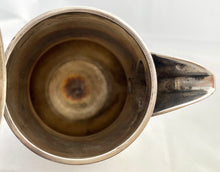 George V Silver Cafe au Lait Set. Birmingham 1921 Asprey & Co Ltd. 33 troy ounces.