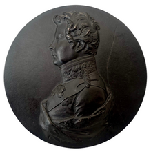 Friedrich Wilhelm, Crown Prince of Prussia, Portrait Profile Roundel, After Leonhard Posch.