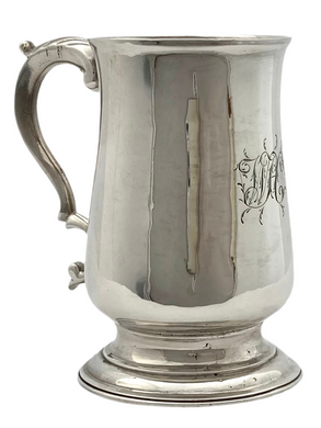 Georgian, George III, Silver Mug. London 1778, William Turton. 4.8 troy ounces.