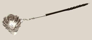 Georgian, George II, Silver Toddy Ladle. London 1755 Walter Brind.
