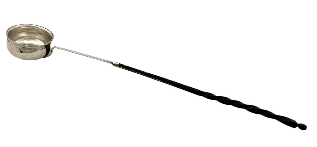 Georgian, George III, White Metal Toddy Ladle, circa 1810.