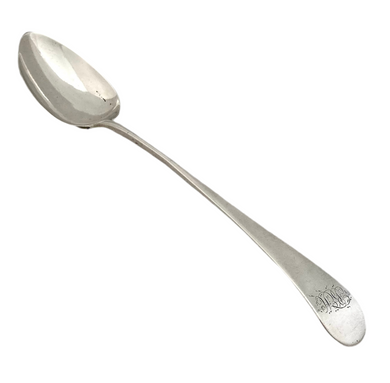 George III Silver Basting Spoon. London 1799 Peter & Ann Bateman. 3 troy ounces.