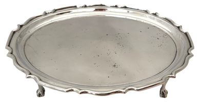 Early 20th Century Silver Plated Teapot Stand. Hamilton & Co., Calcutta.