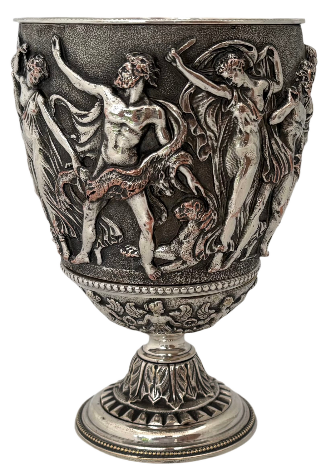 19th Century Neoclassical Electrotype Cup. Elkington & Co., circa 1870 - 1900.