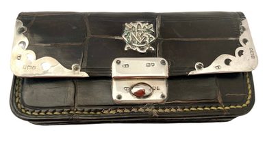 Edwardian Silver Mounted Purse. London 1904/05 Henry Charles Richarde.