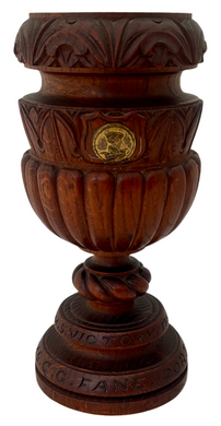 Admiral Sir Charles George Fane Oak Chalice, 'A Relic of HMS Victory'.