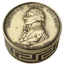 Vice Admiral Viscount Horatio Nelson Victories Snuff Box, circa 1805.