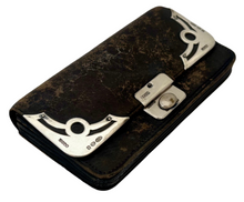 Art Nouveau Silver Mounted Leather Purse. Birmingham Import 1907, Boots Pure Drug Company.