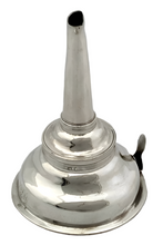 A George III Silver Wine Funnel. London 1789, or 1809, Alexander Field. 2.4 troy ounces.