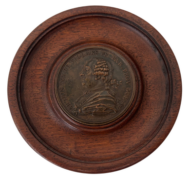 Don Honoré Armand de Villars, 2nd Duke of Villars, Roundel. After Duvivier.