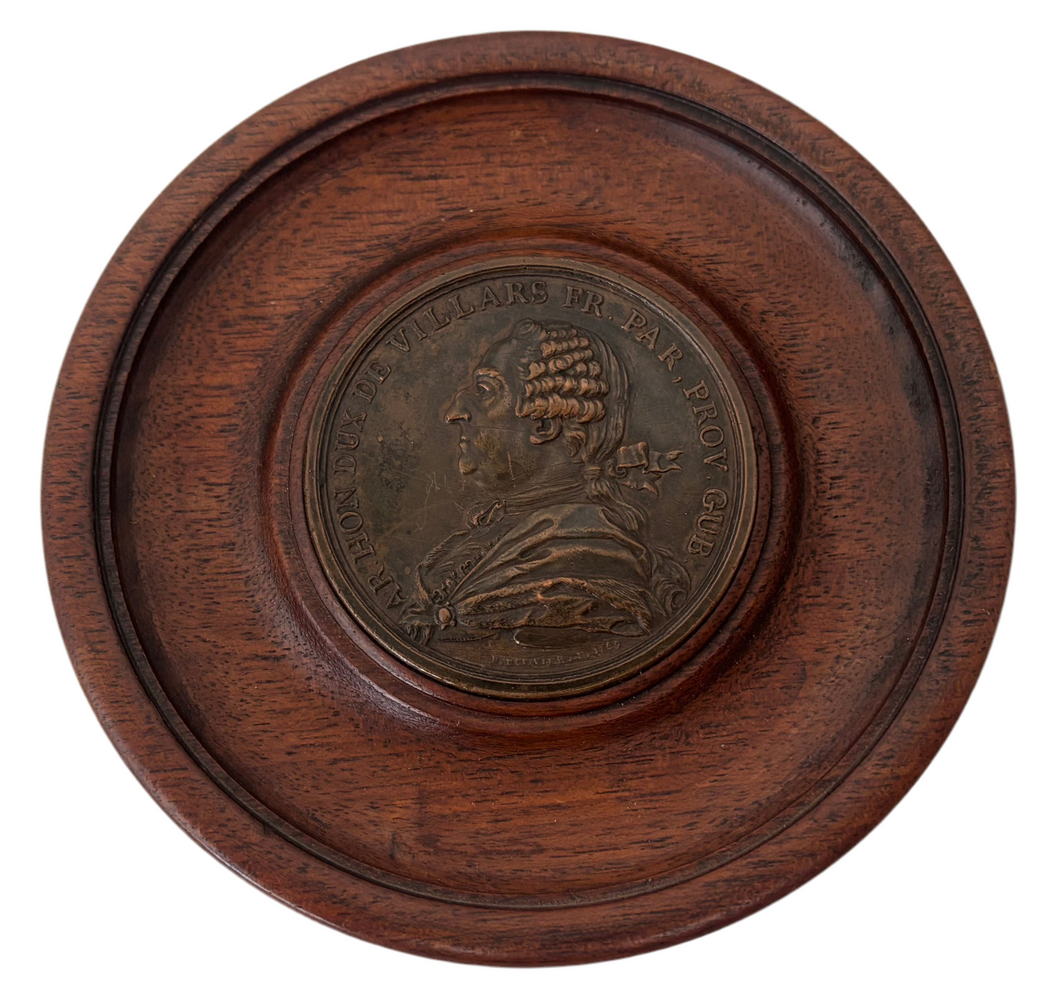 Don Honoré Armand de Villars, 2nd Duke of Villars, Roundel. After Duvivier.