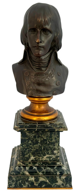 Napoleon Bonaparte, A 19th Century Bronze Bust, After Louis-Simon Boizot.