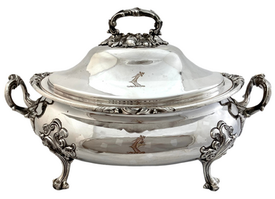William IV Old Sheffield Plate Soup Tureen. J. Dixon & Sons of Sheffield, circa 1835.