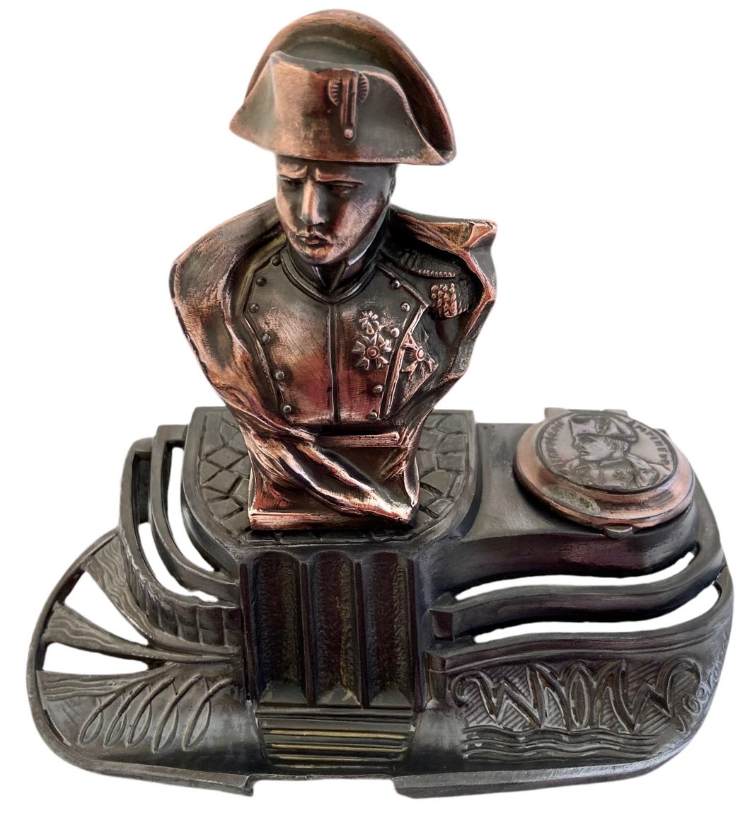 Napoleon Bonaparte French Metalware Inkstand.