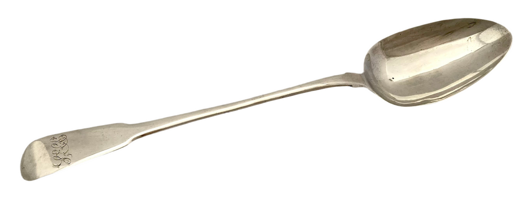 Georgian, George III, Silver Basting Spoon London 1818 Thomas Streetin. 2.9 troy ounces.