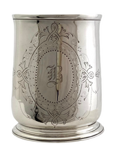 George II Silver Mug. London 1729 Thomas Mason. 6.3 troy ounces.