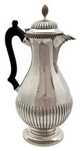 Victorian Silver Hot Water Jug. Birmingham 1883 Samuel Walton Smith. 15.7 troy ounces.
