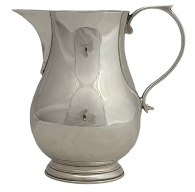 George V Silver Sparrow Beak Jug. London 1935 (Jubilee Mark) Birch & Gaydon. 8.4 troy ounces.