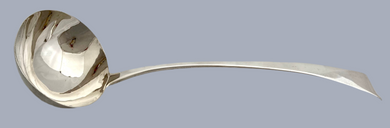George III Silver Soup Ladle. London 1817 William Eaton. 5.8 troy ounces.