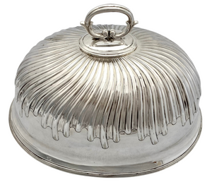 Victorian Silver Plated Meat Dome. Sheffield, circa 1861 - 1877 Boardman & Glossop.