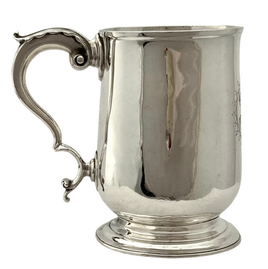Georgian, George III, Silver Mug. London 1794 Walter Brind. 10 troy ounces.