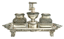 Georgian, George IV, Old Sheffield Plate Inkstand, circa 1820 - 1830.