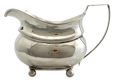 George IV Silver Cream Jug. London 1820 George Knight. 3.1 troy ounces.