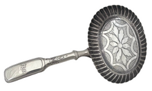George III Silver Caddy Spoon. Birmingham 1816.