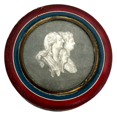 Queen Anne, Prince George of Denmark & Prince William, Duke of Gloucester, Early 19th Century Snuff Box.