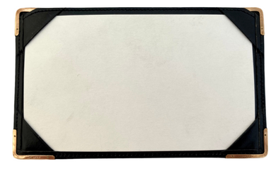 Elizabeth II Gold Mounted Leather Aide Memoire. Asprey of London.