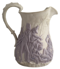 Sir Sidney Smith & The 1799 Siege of Acre Relief Moulded Jug. Samuel Alcock & Co.