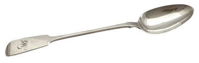 Victorian Silver Basting Spoon. London 1838 William Eaton. 5 troy ounces.