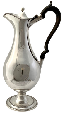 Large Silver Plated, Baluster Form, Wine Ewer.