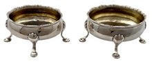 George III Pair of Silver Salts. London 1770/71 David Hennell I & Robert Hennell I. 3.4 troy ounces.