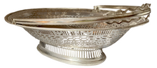 Georgian, George III, Old Sheffield Plate Stag Crested Cake Basket, circa 1770 - 1780.