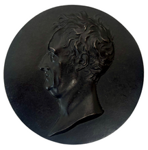 Johann Wolfgang von Goethe (1740 - 1832), Cast Iron Roundel. After Leonhard Posch.