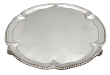 George III Hexafoil Silver Salver. London 1766. 28.5 troy ounces.
