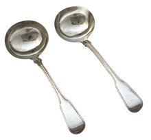 George III Pair of Silver Sauce Ladles. London 1811 Richard Crossley & George Smith IV. 4.4 troy ounces.