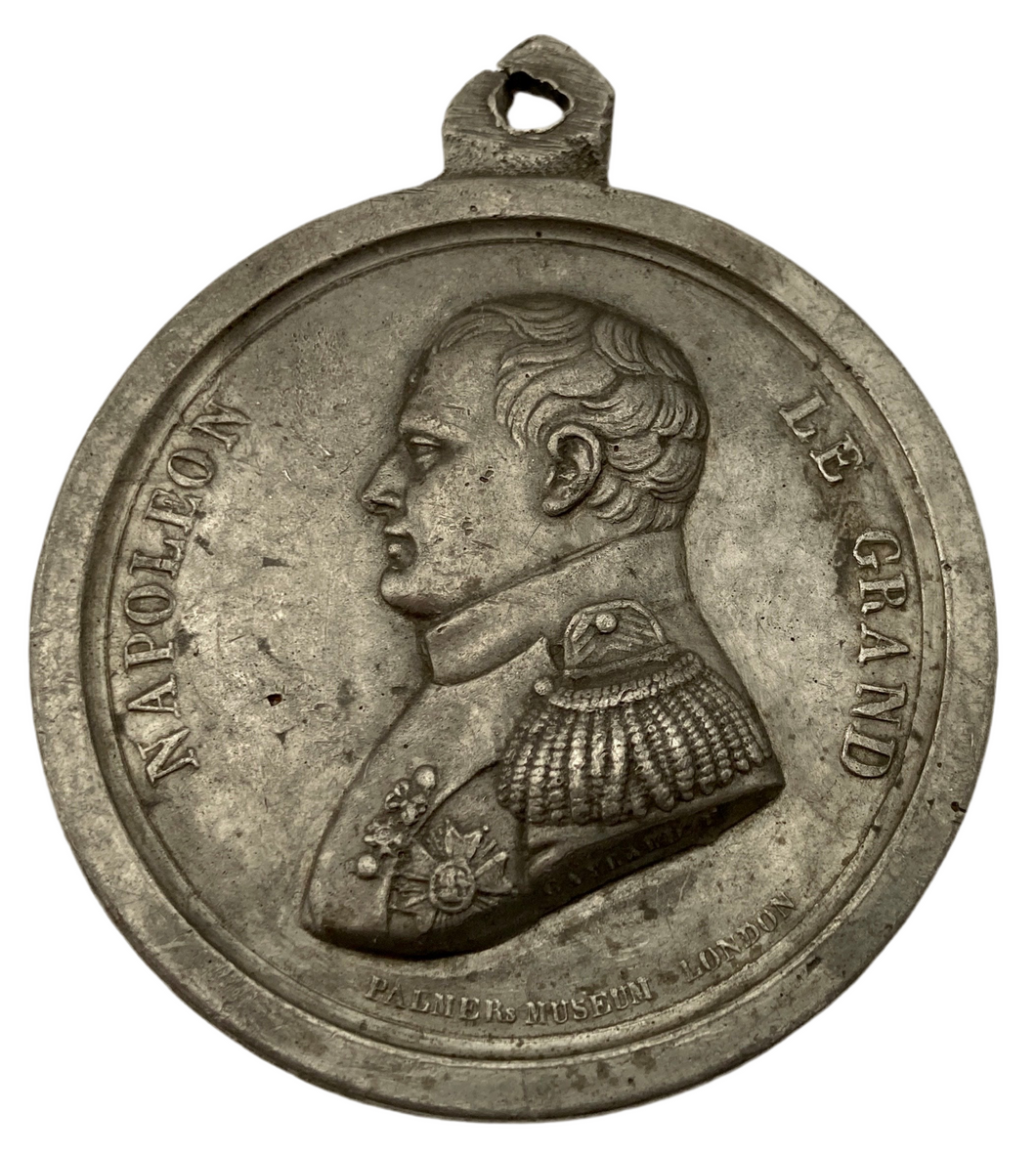 'Napoleon Le Grand' Medal from Palmer's Museum, 97 Pall Mall, London. Circa 1815. After Gayrard.