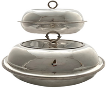 George III Pair of Silver Entree Dishes. London 1801 Thomas Robins. 78 troy ounces.