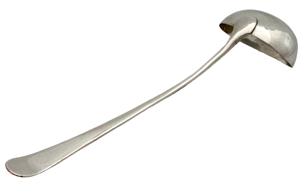 George III Old Sheffield Plate Soup Ladle, circa 1780 - 1800.