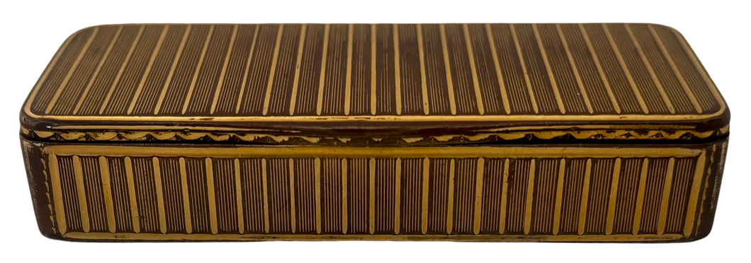 19th Century Gilt Metal Snuff Box.