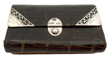 Victorian Silver Mounted Purse. Birmingham 1898 A. Bromet & Co.