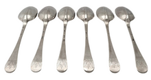 Six Queen Anne Britannia Silver Tablespoons for Blencowe of Marston St. Lawrence. London 1712 Andrew Archer, 11.7 troy ounces.