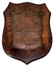 The Death of Vice-Admiral Horatio Viscount Nelson Centenary Plaque, Made with Copper from HMS Victory.