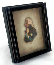 Vice Admiral Lord Horatio Nelson Early 19th Century Polychrome Wax Portrait Profile.