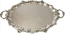 Elizabeth II Silver Plated Serving Tray. William Suckling, Birmingham.