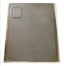 George V Silver Cigarette Case. London 1929 Asprey & Co. Ltd. 3.6 troy ounces.